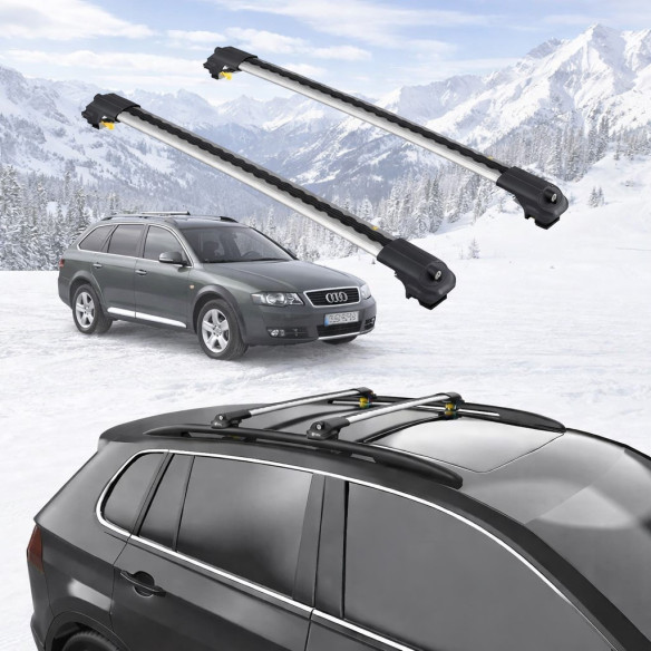 AUDI A6 ALLROAD (C5) STATIONWAGON 1999-2005 5dr Raised Rails Air1 Bars