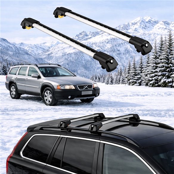 VOLVO XC70 (AU) STATIONWAGON 2000-2008 5dr Raised Rails Air1 Bars