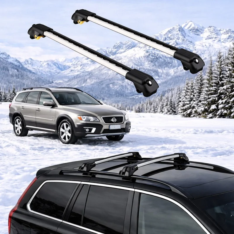 VOLVO XC70 (US) STATIONWAGON 2008-2016 5dr Raised Rails Air1 Bars