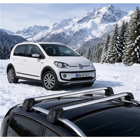 VOLKSWAGEN UP CROSS (12) 2013-2019 5dr Raised Rails Air1 Bars