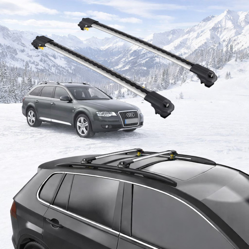 AUDI A6 ALLROAD (C6) STATIONWAGON 2006-2011 5dr Raised Rails Air1 Bars