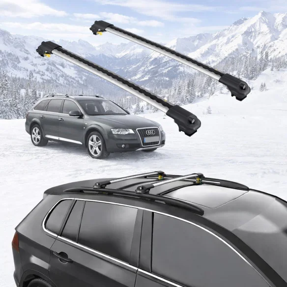 AUDI A6 ALLROAD (C6) STATIONWAGON 2006-2011 5dr Raised Rails Air1 Bars