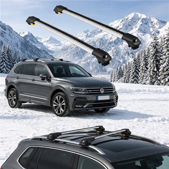 VOLKSWAGEN TIGUAN ALLSPACE (AD/BW) 2018-2023 5dr Raised Rails Air1 Bars