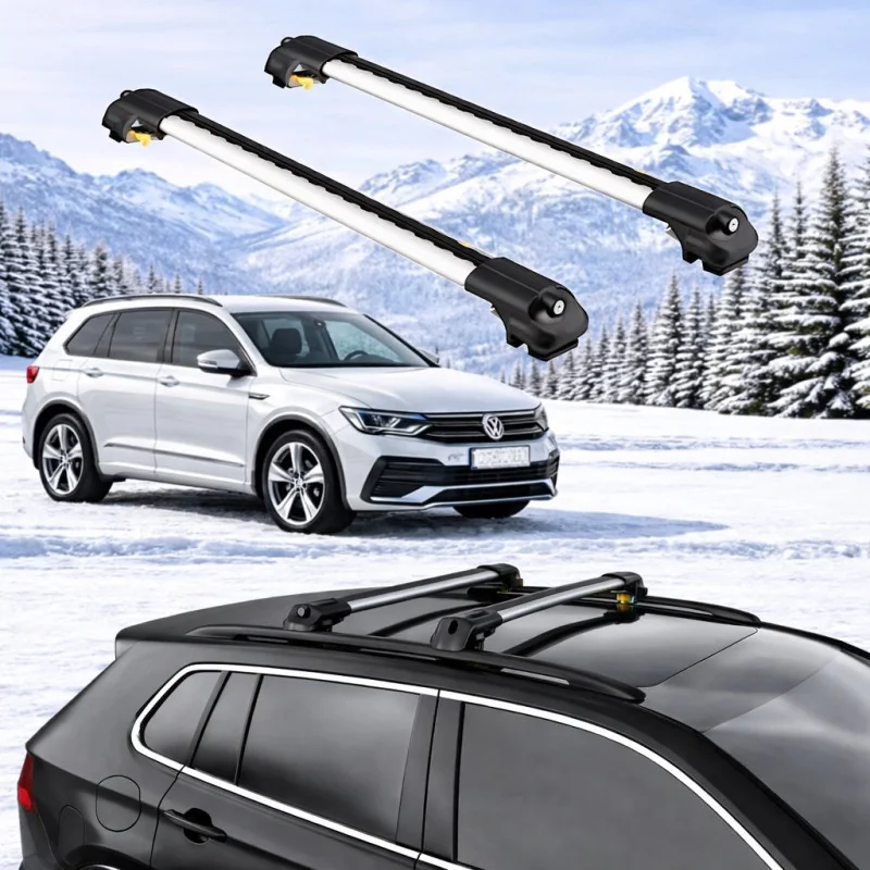 VOLKSWAGEN TIGUAN R-LINE (AD/BW) 2020-2023 5dr Raised Rails Air1 Bars