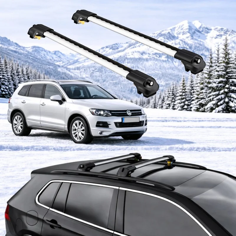 VOLKSWAGEN TOUAREG (7P) 2011-2018 5dr Raised Rails Air1 Bars
