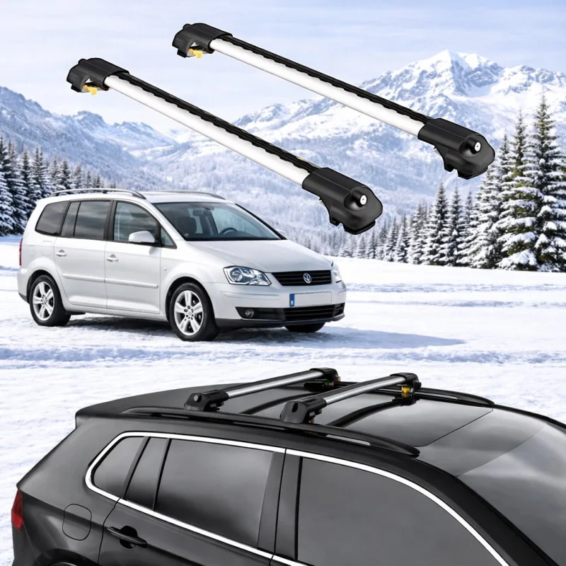VOLKSWAGEN TOURAN (1T) 2003-2015 5dr Raised Rails Air1 Bars