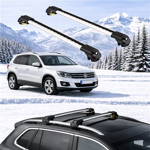 VOLKSWAGEN TIGUAN (5N) 2007-2016 5dr Raised Rails Air1 Bars