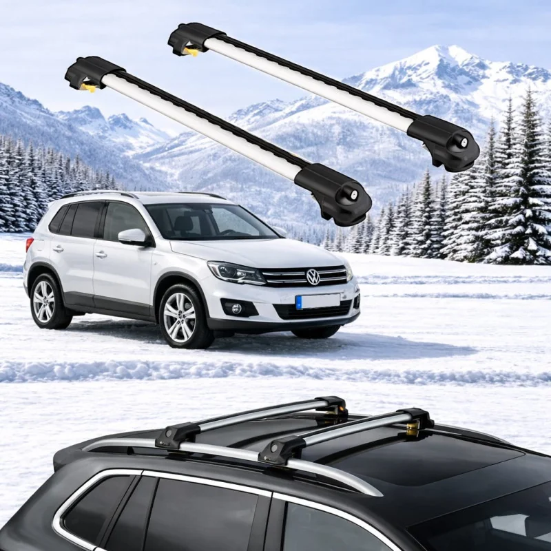 VOLKSWAGEN TIGUAN (5N) 2007-2016 5dr Raised Rails Air1 Bars