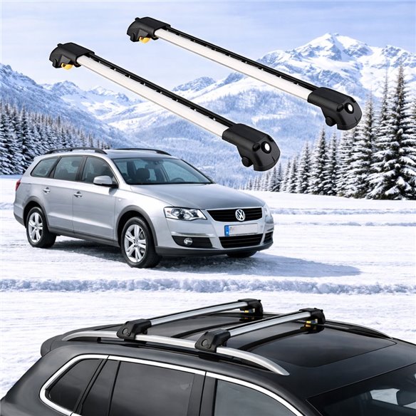 VOLKSWAGEN PASSAT VARIANT (B6) STATIONWAGON 2005-2010 5dr Raised Rails Air1 Bars