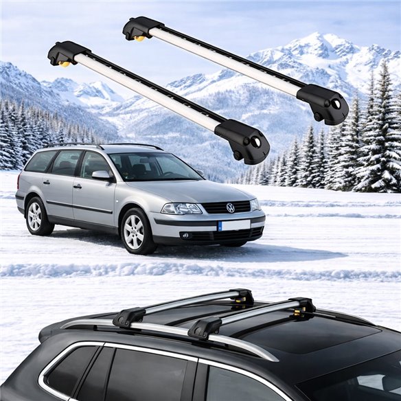 VOLKSWAGEN PASSAT (B5) STATIONWAGON 1996-2003 5dr Raised Rails Air1 Bars