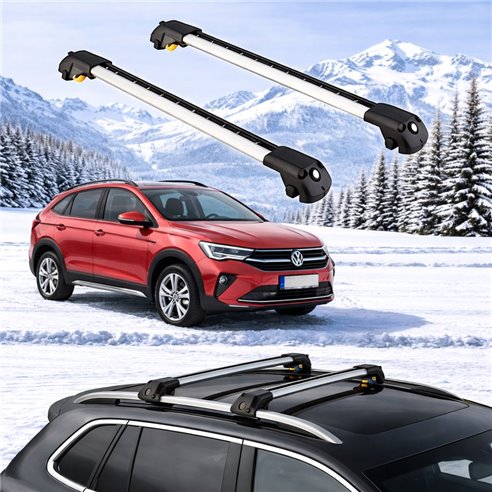 VOLKSWAGEN TAIGO 2021-2025 5dr Raised Rails Air1 Bars