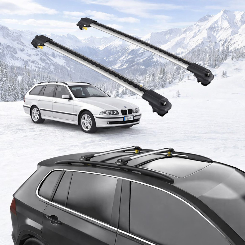 BMW 5-SERIES TOURING (E39) STATIONWAGON 1996-2003 5dr Raised Rails Air1 Bars