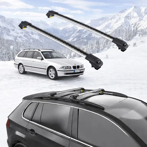 BMW 5-SERIES TOURING (E39) STATIONWAGON 1996-2003 5dr Raised Rails Air1 Bars