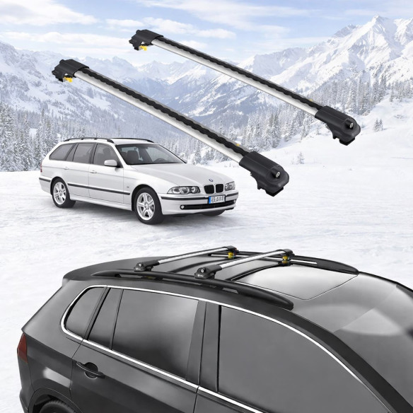 BMW 5-SERIES TOURING (E39) STATIONWAGON 1996-2003 5dr Raised Rails Air1 Bars