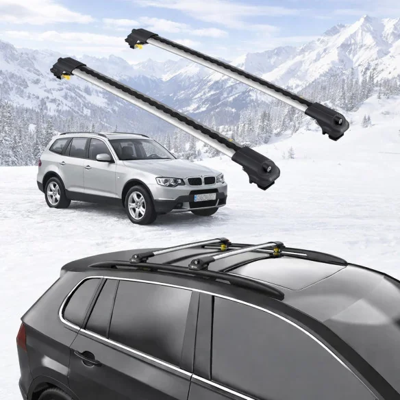 BMW X3 (E83) 2003-2010 5dr Raised Rails Air1 Bars