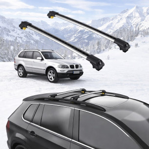 BMW X5 (E53) 2000-2006 5dr Raised Rails Air1 Bars