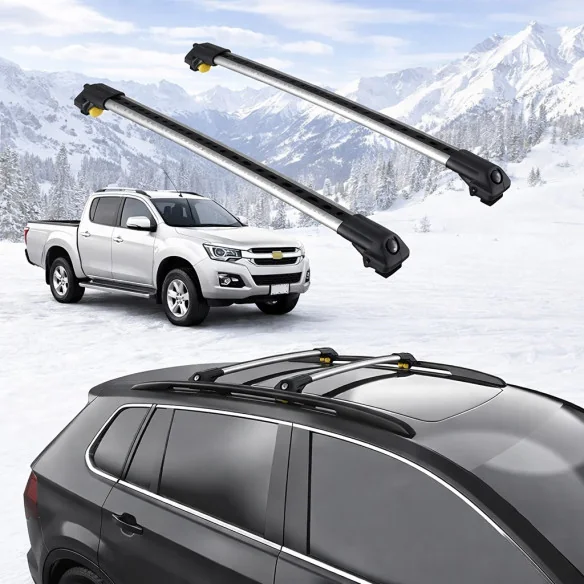 CHEVROLET D-MAX (RT85) 2016-2019 4dr Raised Rails Air1 Bars