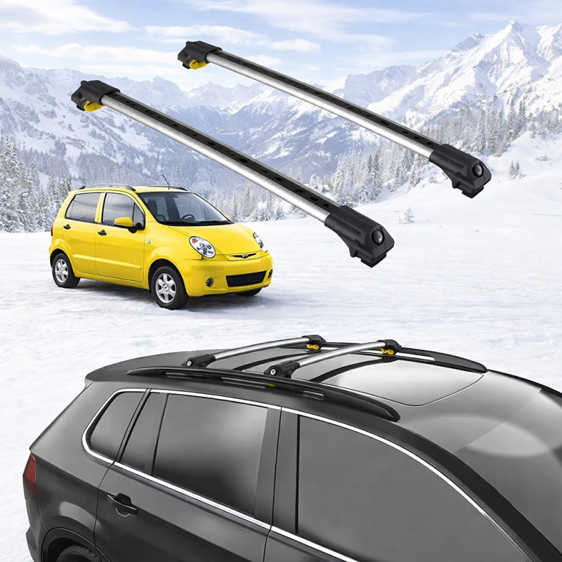 CHEVROLET MATRIZ 2001-2005 5dr Raised Rails Air1 Bars
