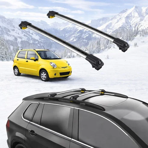 CHEVROLET MATRIZ 2001-2005 5dr Raised Rails Air1 Bars