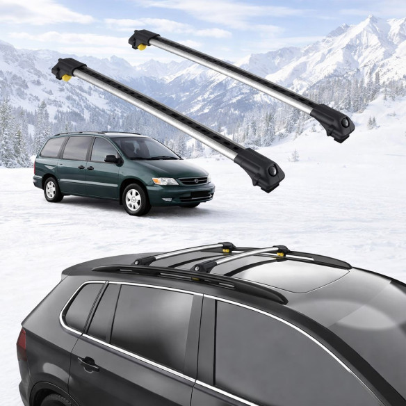 CHRYSLER VOYAGER (III) 1996-2000 5dr Raised Rails Air1 Bars