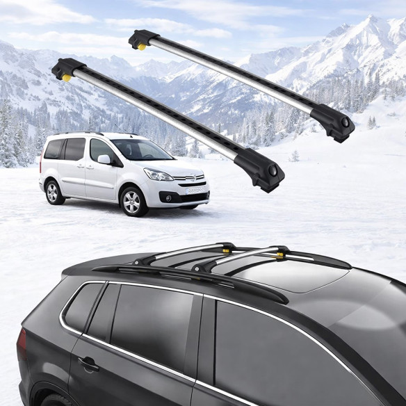 CITROEN BERLINGO 2008-2018 4dr Raised Rails Air1 Bars