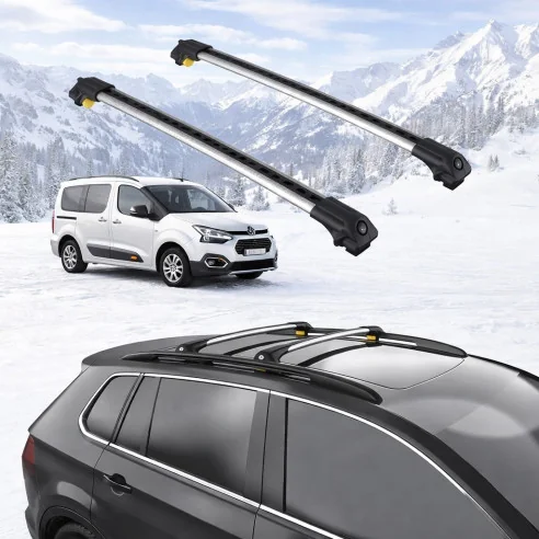 CITROEN BERLINGO 2019-2025 4dr Raised Rails Air1 Bars