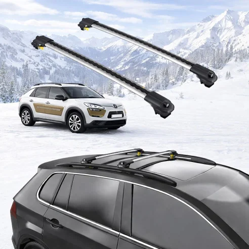 CITROEN C4 CACTUS 2014-2025 5dr Raised Rails Air1 Bars