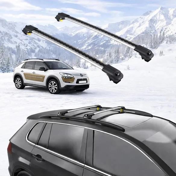 CITROEN C4 CACTUS 2014-2025 5dr Raised Rails Air1 Bars