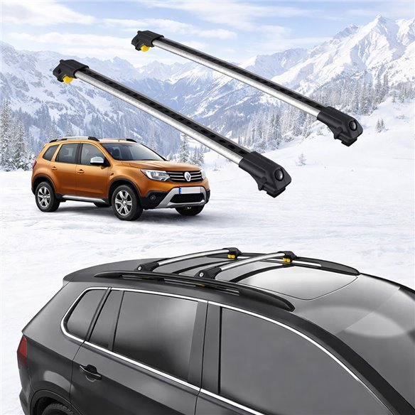 DACIA DUSTER (HS) 2014-2017 5dr Raised Rails Air1 Bars