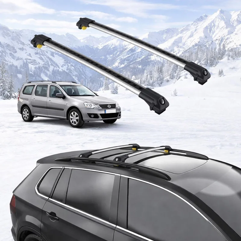 DACIA LOGAN MCV 2007-2012 5dr Raised Rails Air1 Bars