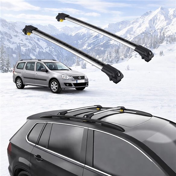 DACIA LOGAN MCV 2007-2012 5dr Raised Rails Air1 Bars