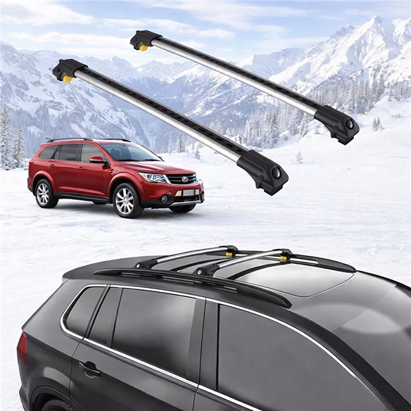 DODGE JOURNEY 2009-2020 5dr Raised Rails Air1 Bars