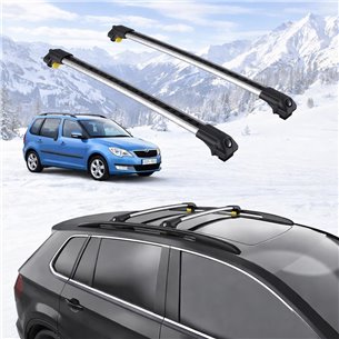 SKODA ROOMSTER (5J) 2006-2015 5dr Raised Rails Air1 Bars