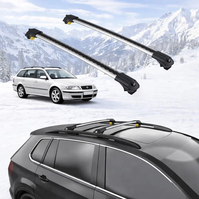 SKODA OCTAVIA (1U) STATIONWAGON 1998-2004 5dr Raised Rails Air1 Bars