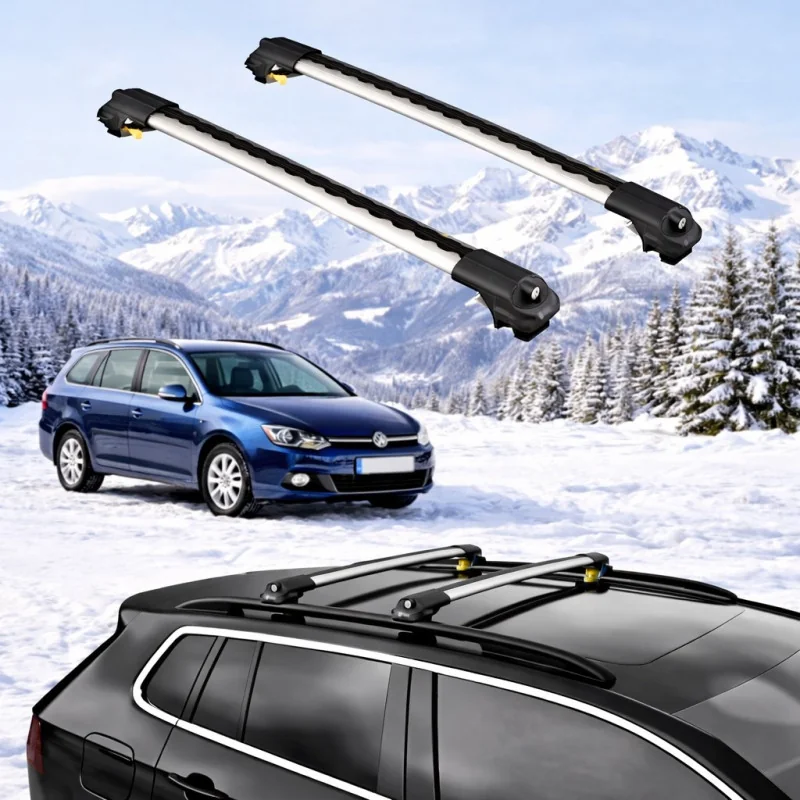 VOLKSWAGEN GOLF (MK6) STATIONWAGON 2009-2012 5dr Raised Rails Air1 Bars