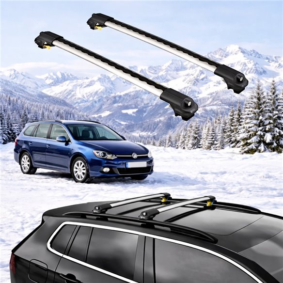 VOLKSWAGEN GOLF (MK6) STATIONWAGON 2009-2012 5dr Raised Rails Air1 Bars