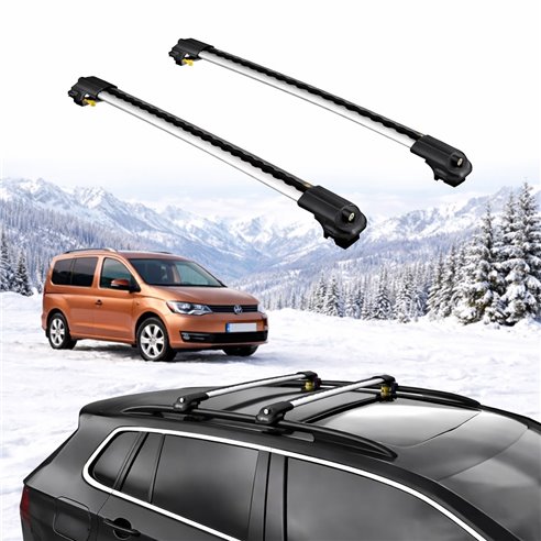 VOLKSWAGEN CADDY 2020-2025 5dr Raised Rails Air1 Bars