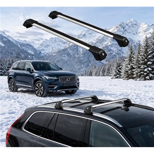 VOLVO XC90 2015-2025 5dr Raised Rails Air1 Bars