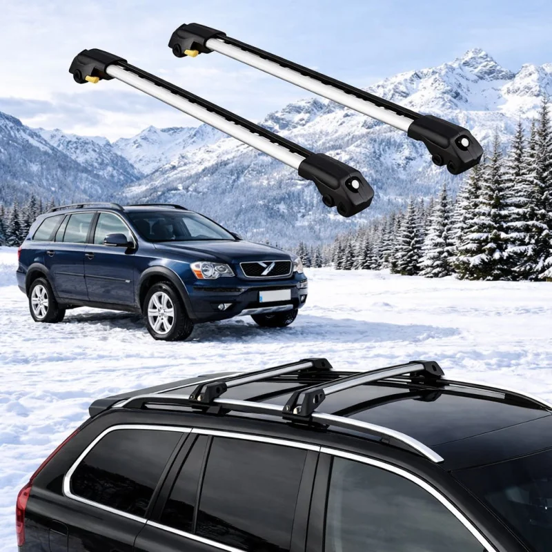 VOLVO XC90 2003-2015 5dr Raised Rails Air1 Bars