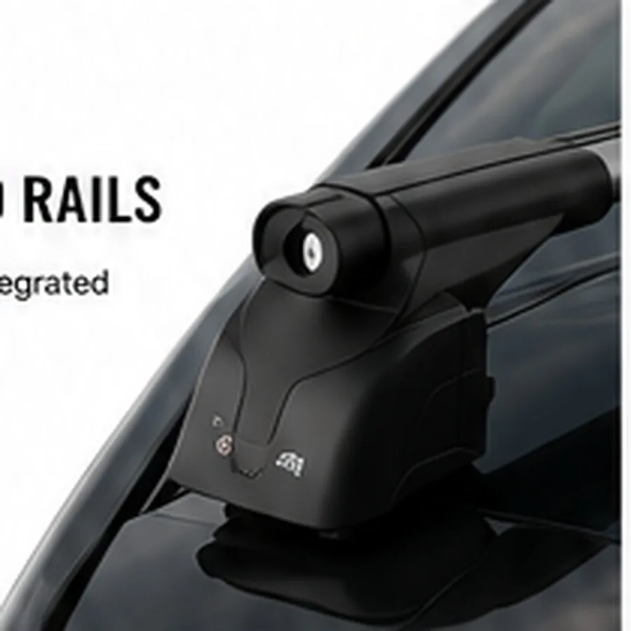 TC-AUTO V2 cross bar for integrated flush roof rails